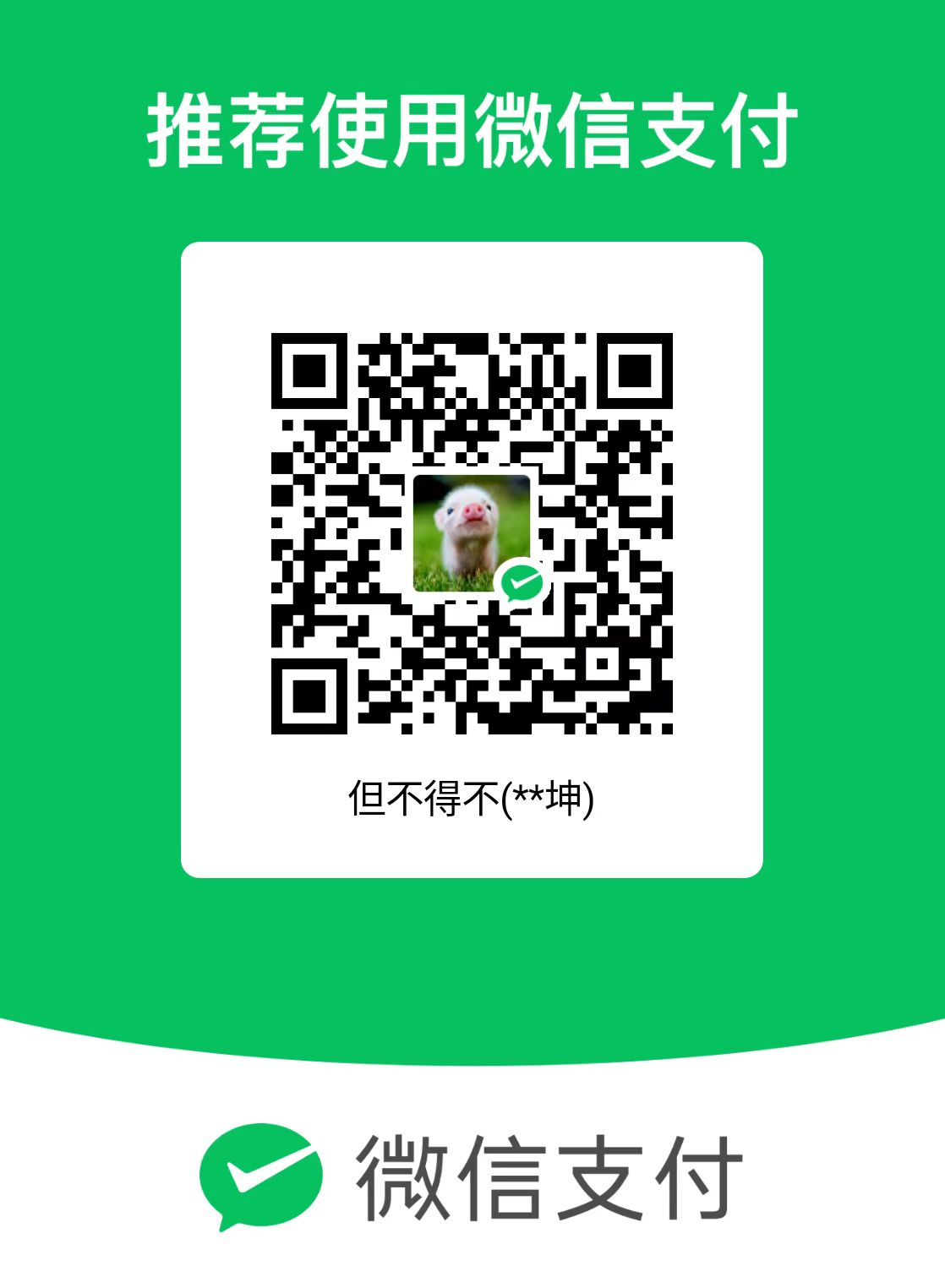 xinhaocao 微信支付